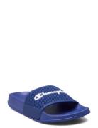 Dtn21 B Ps Slide Shoes Summer Shoes Pool Sliders Blue Champion