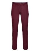 Slim Chinos Bottoms Trousers Chinos Red GANT