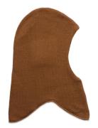 Basic Balaclava - Windstopper Accessories Headwear Balaclava Brown Mel...