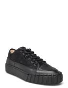 Karma Low U Suede Low-top Sneakers Black Sneaky Steve