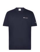 Ss Tee Tops T-Kortærmet Skjorte Navy Champion