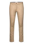 Slim Chinos Bottoms Trousers Chinos Beige GANT