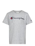 Ss Tee Tops T-Kortærmet Skjorte Grey Champion