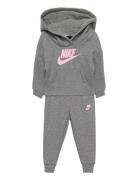 Nike Club Fleece Set Sets Sweatsuits Grey Nike