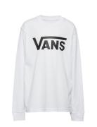 By Vans Classic Ls Boys Tops Sweatshirts & Hoodies Sweatshirts White V...