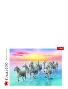 Trefl 500 Bit Galloping White Horses Toys Puzzles And Games Puzzles Cl...