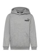 Ess Small Logo Hoodie Fl B Tops Sweatshirts & Hoodies Hoodies Grey PUM...