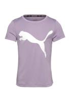 Active Tee G Tops T-Kortærmet Skjorte Purple PUMA