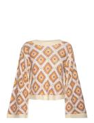 Willow Tops Knitwear Jumpers Cream Desigual