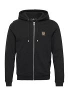 Belstaff Full Zip Hoodie Black Designers Sweatshirts & Hoodies Hoodies...