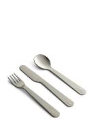 Nadine Cutlery Set Home Meal Time Cutlery Silver Liewood