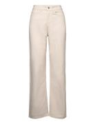 Ameliamd Jeans Bottoms Jeans Wide Cream Modström