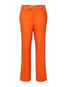 Slfmyla-Mynella Hw Straight Pant Curve Bottoms Trousers Straight Leg O...