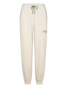 Graphic Fleece Jogger Bottoms Sweatpants Cream Adidas Originals