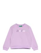 Sweater L/S Tops Sweatshirts & Hoodies Sweatshirts Purple United Color...