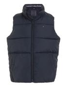 Essential Padded Vest Foret Vest Navy Tommy Hilfiger