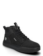 Mid Lace Up Sneaker High-top Sneakers Black Timberland