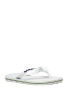 Hav Brazil Logo Shoes Summer Shoes Sandals Flip Flops White Havaianas