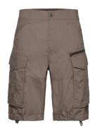 Rovic Zip Relaxed 1\2 Bottoms Shorts Cargo Shorts Brown G-Star RAW