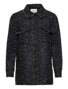 Lr-Kamille Tops Overshirts Black Levete Room