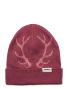 Antlers Kids Beanie Dark Creamy Rouge/Light Creamy Rouge Sport Headwea...