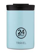 Travel Tumbler Home Tableware Cups & Mugs Thermal Cups Blue 24bottles