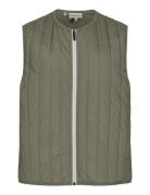 Lake Padded Vest Sport Padded Vests Green Röhnisch