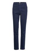 High Rise Skinny Bottoms Trousers Chinos Blue Wrangler