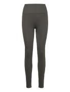 Studio Seamless Rib Tights Sport Running-training Tights Seamless Tigh...