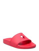 Tpu-Sld W C/O Pp-Sn-Sli Shoes Summer Shoes Sandals Pool Sliders Red Po...