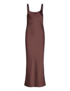 Sunna Dress 12956 Designers Maxi Dress Brown Samsøe Samsøe