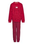 Lk Dy 100 Jog Sport Sweatsuits Red Adidas Performance