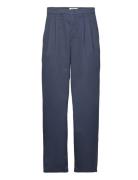 Wbrick Paper Pant Designers Trousers Chinos Navy Woodbird