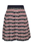 Rib Skirt Dresses & Skirts Skirts Midi Skirts Multi/patterned FUB