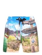 Tino Boardshorts Sport Swimshorts Multi/patterned ZigZag