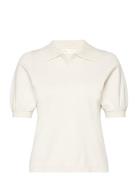 Miriosiw Blouse Tops T-shirts & Tops Polos Cream InWear