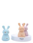 Night Light Trio - Bunny Home Kids Decor Lighting Night Lamps Multi/pa...