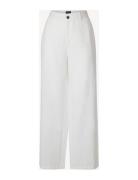 Cleo Linen/Cotton Blend Pants Bottoms Trousers Linen Trousers White Le...