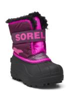 Childrens Snow Commander Sport Winter Boots Winter Boots W. Velcro Mul...