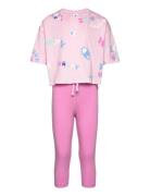 Set Sport Sets With Short-sleeved T-shirt Pink Champion