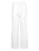 Fqlava-Pant Bottoms Trousers Linen Trousers White FREE/QUENT