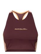 Rss Revival Crop Sport Crop Tops Sleeveless Crop Tops Burgundy Rip Cur...