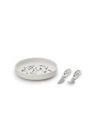 Silic Plate Set - Dalmatian Dots Home Meal Time Plates & Bowls Plates ...