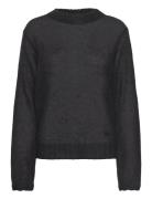 Nolan Sweater Designers Knitwear Jumpers Black Stylein