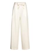 Cognin Wide Linen Pants Bottoms Trousers Linen Trousers Cream Tamaris ...