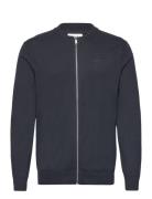 Knitted Cardigan Tops Knitwear Full Zip Jumpers Navy Lindbergh