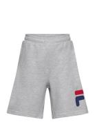 Lonnig Logo Shorts Sport Shorts Grey FILA