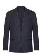 Hopper U Active Hopsack Designers Blazers Single Breasted Blazers Navy...