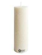 Upcycled Olive Wax Pillar Candle Home Decoration Candles Block Candles...