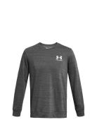 Ua Rival Terry Lc Crew Tops Sweatshirts & Hoodies Sweatshirts Grey Und...